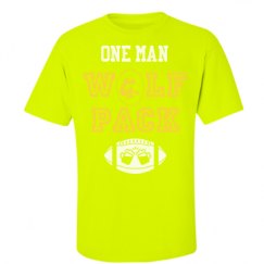 Unisex Ultra Cotton Safety Neon Crewneck Tee