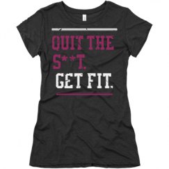 Ladies Slim Fit Super Soft Triblend Tee