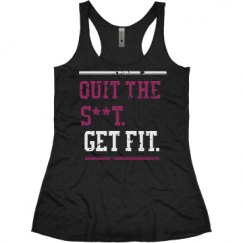 Ladies Slim Fit Super Soft Racerback Triblend Tank