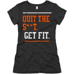 Ladies Slim Fit Super Soft Triblend Tee