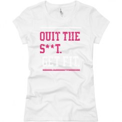 Ladies Slim Fit Basic Promo Jersey Tee