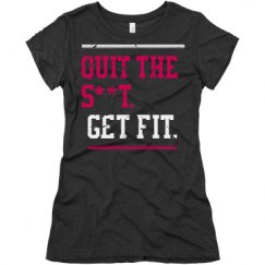 Ladies Slim Fit Super Soft Triblend Tee