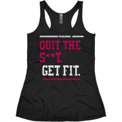 Ladies Slim Fit Super Soft Racerback Triblend Tank