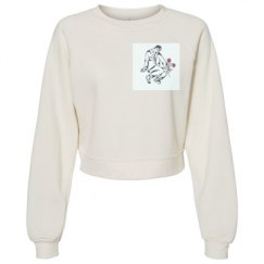 Women's Raglan Pullover Fleece