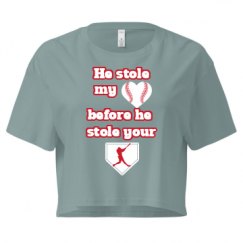 Ladies Festival Cali Crop Top Tee