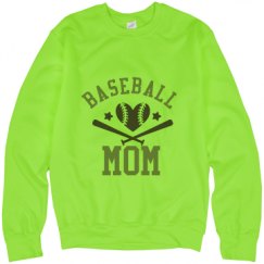 Unisex Neon Crewneck Sweatshirt