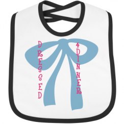 Infant Contrast Trim Bib