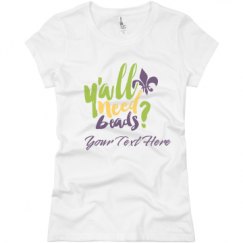 Ladies Slim Fit Basic Promo Jersey Tee