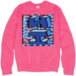Unisex Neon Crewneck Sweatshirt