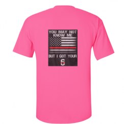 Unisex Ultra Cotton Safety Neon Crewneck Tee