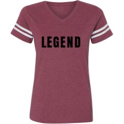 Ladies Relaxed Fit Vintage Sports Tee