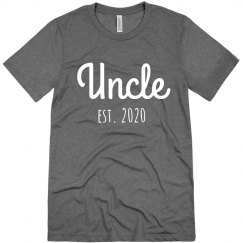 Auntie & Uncle Matching Custom Due Date Year