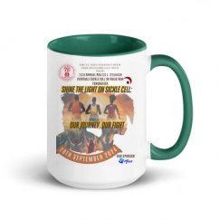 15oz Ceramic Mug with Color Inside