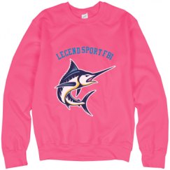 Unisex Neon Crewneck Sweatshirt