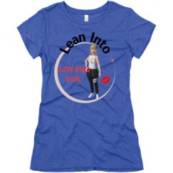 Ladies Slim Fit Super Soft Triblend Tee
