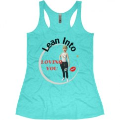 Ladies Slim Fit Super Soft Racerback Triblend Tank