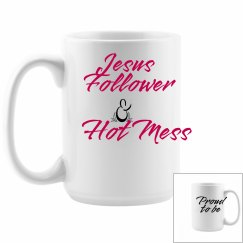 Proud to be Mug- Pink & Black