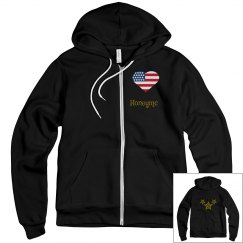 Usa flag Mc hoodie