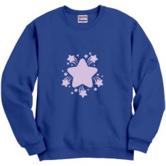 Unisex Film and Foil Crewneck Sweatshirt