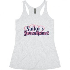Ladies Slim Fit Super Soft Racerback Triblend Tank