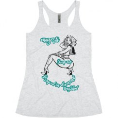 Ladies Slim Fit Super Soft Racerback Triblend Tank