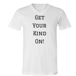 Unisex V-Neck Jersey Tee