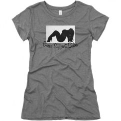 Ladies Slim Fit Super Soft Triblend Tee