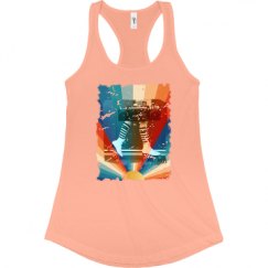 Ladies Slim Fit Racerback Tank Top