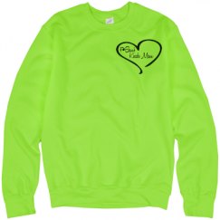 Unisex Neon Crewneck Sweatshirt