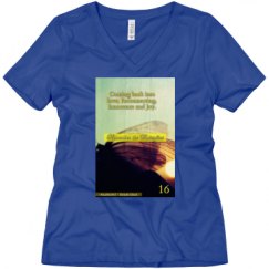 Ladies Relaxed Fit V-Neck Tee