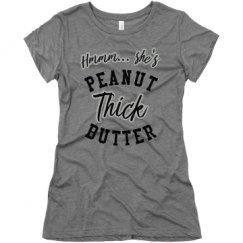 Ladies Slim Fit Super Soft Triblend Tee