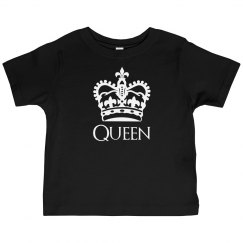 QUEEN WITH CROWN TEE TODDLER