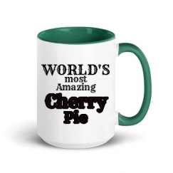 15oz Ceramic Mug with Color Inside