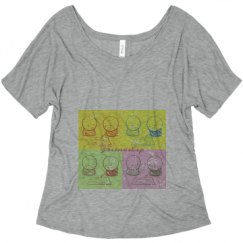 Ladies Flowy Slouchy Tee