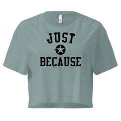 Ladies Festival Cali Crop Top Tee