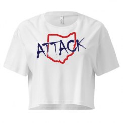 Ladies Festival Cali Crop Top Tee