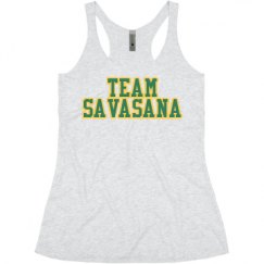 Ladies Slim Fit Super Soft Racerback Triblend Tank