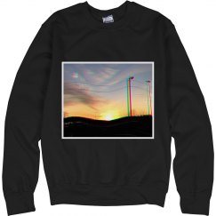 Psychedelic Sunrise Crewneck