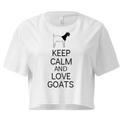 Ladies Festival Cali Crop Top Tee