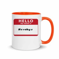 11oz Ceramic Mug with Color Inside