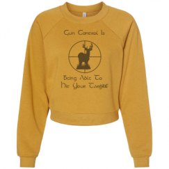 Women's Raglan Pullover Fleece