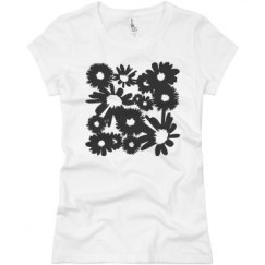 Ladies Slim Fit Basic Promo Jersey Tee