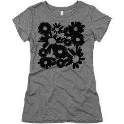 Ladies Slim Fit Super Soft Triblend Tee