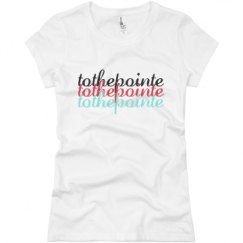 Ladies Slim Fit Basic Promo Jersey Tee