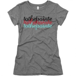 Ladies Slim Fit Super Soft Triblend Tee