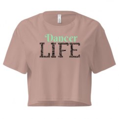 Ladies Festival Cali Crop Top Tee