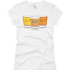 Ladies Slim Fit Basic Promo Jersey Tee