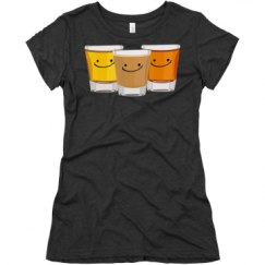 Ladies Slim Fit Super Soft Triblend Tee