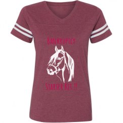 Ladies Relaxed Fit Vintage Sports Tee