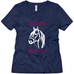 Ladies Relaxed Fit V-Neck Tee